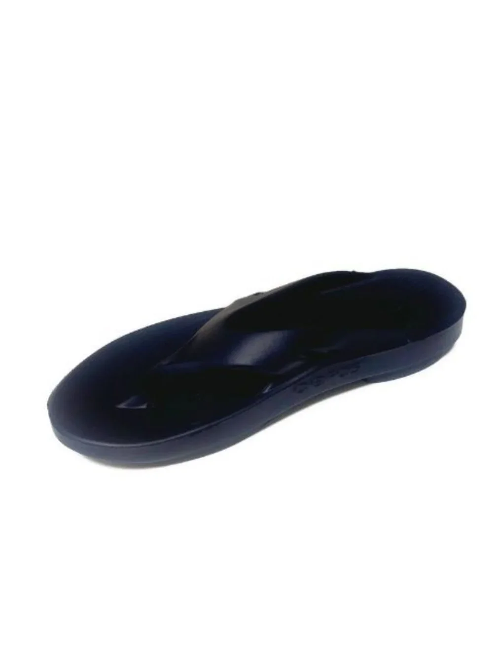 OOFOS Ooriginal Navy Blue Recovery Slide Thong Sandal Mens Size 13 Womens 15 New